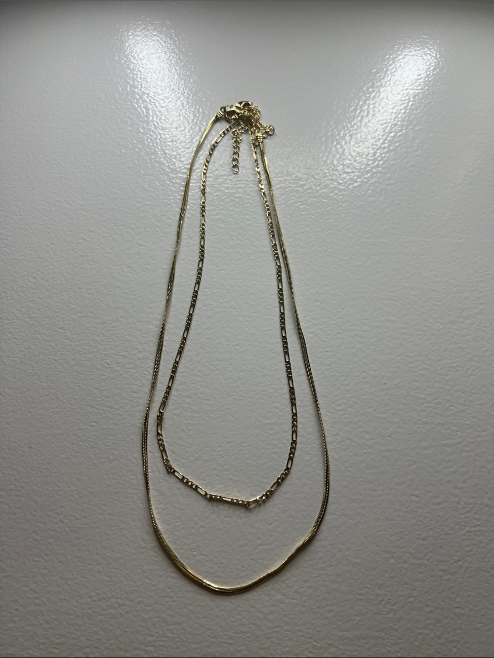 Marshalls Gold Layered Women’s Necklace - Double Chain